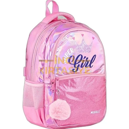 MUGGLE MU-9039 SUPER GIRL KOLEKSİYONU İLKOKUL ÇANTASI