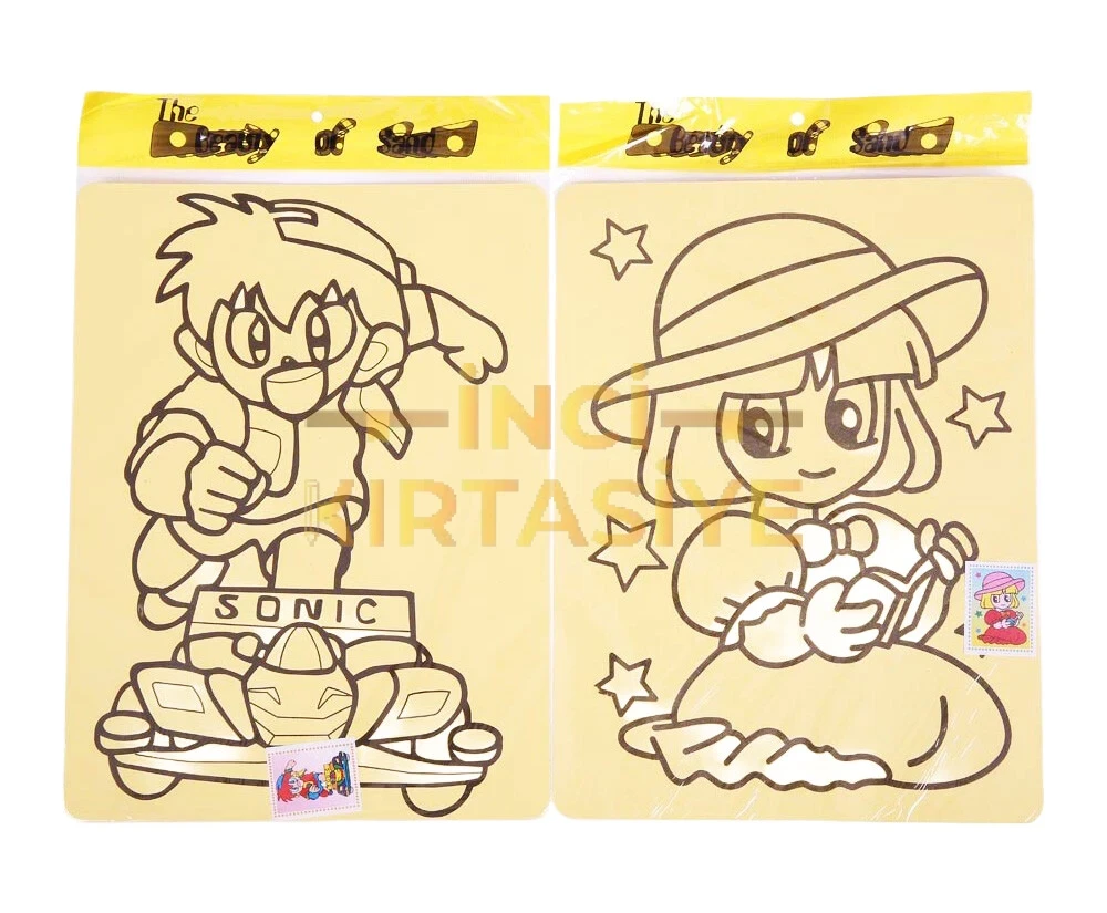 EMİNİŞ KUM BOYAMA A4