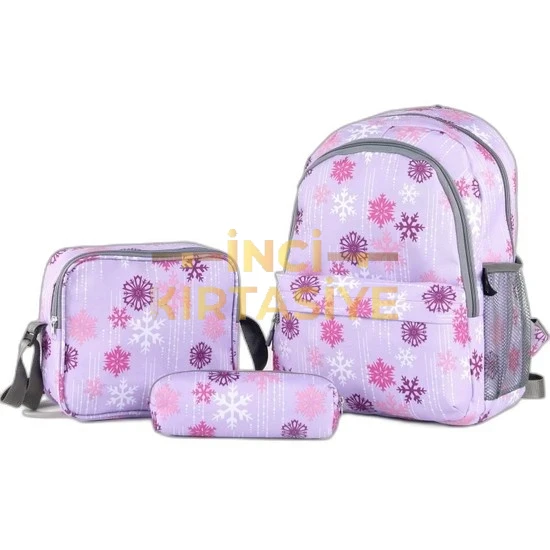 CAMBRİDGE POLO İLKOKUL ÇANTA+BESLENME+KALEMLİK 3LÜ SET