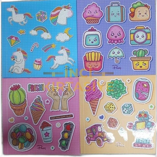 PRESTİJ 13X13CM SİMLİ ÇİZGİLİ DEFTER