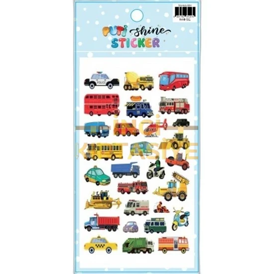 PUTİ SHINE STICKER-ARAÇLAR