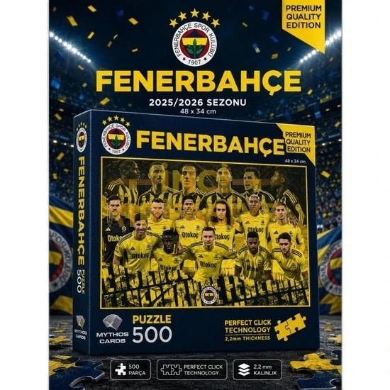 FENERBAHÇE LİSANSLI 500 PARÇA YAPBOZ 2025-2026