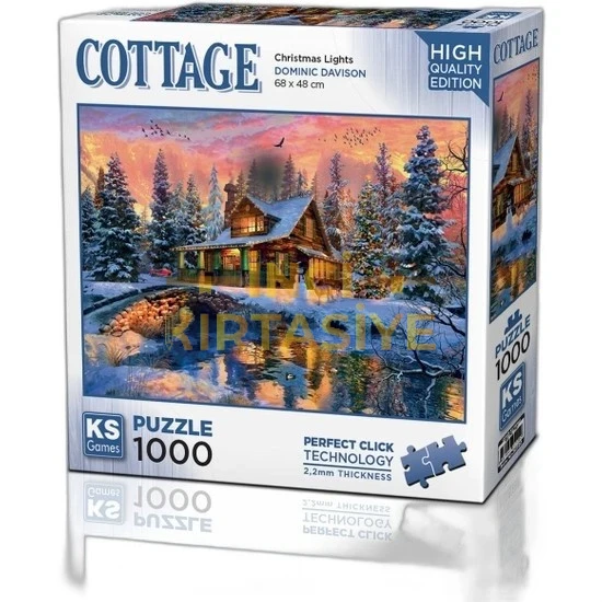KS GAMES 1000 PARÇA YAPBOZ CHRISTMAS LIGHTS