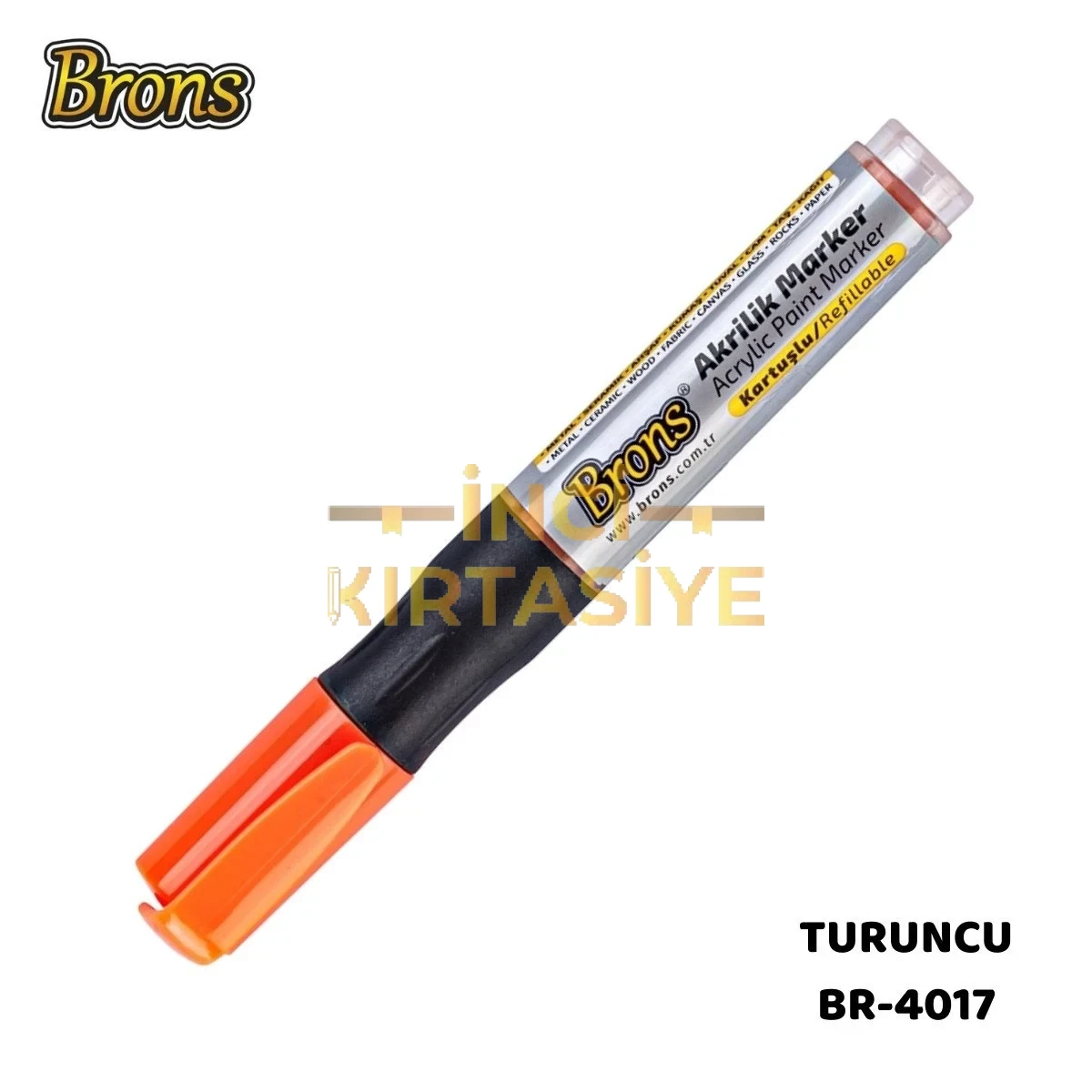 BRONS AKRİLİK MARKER TURUNCU