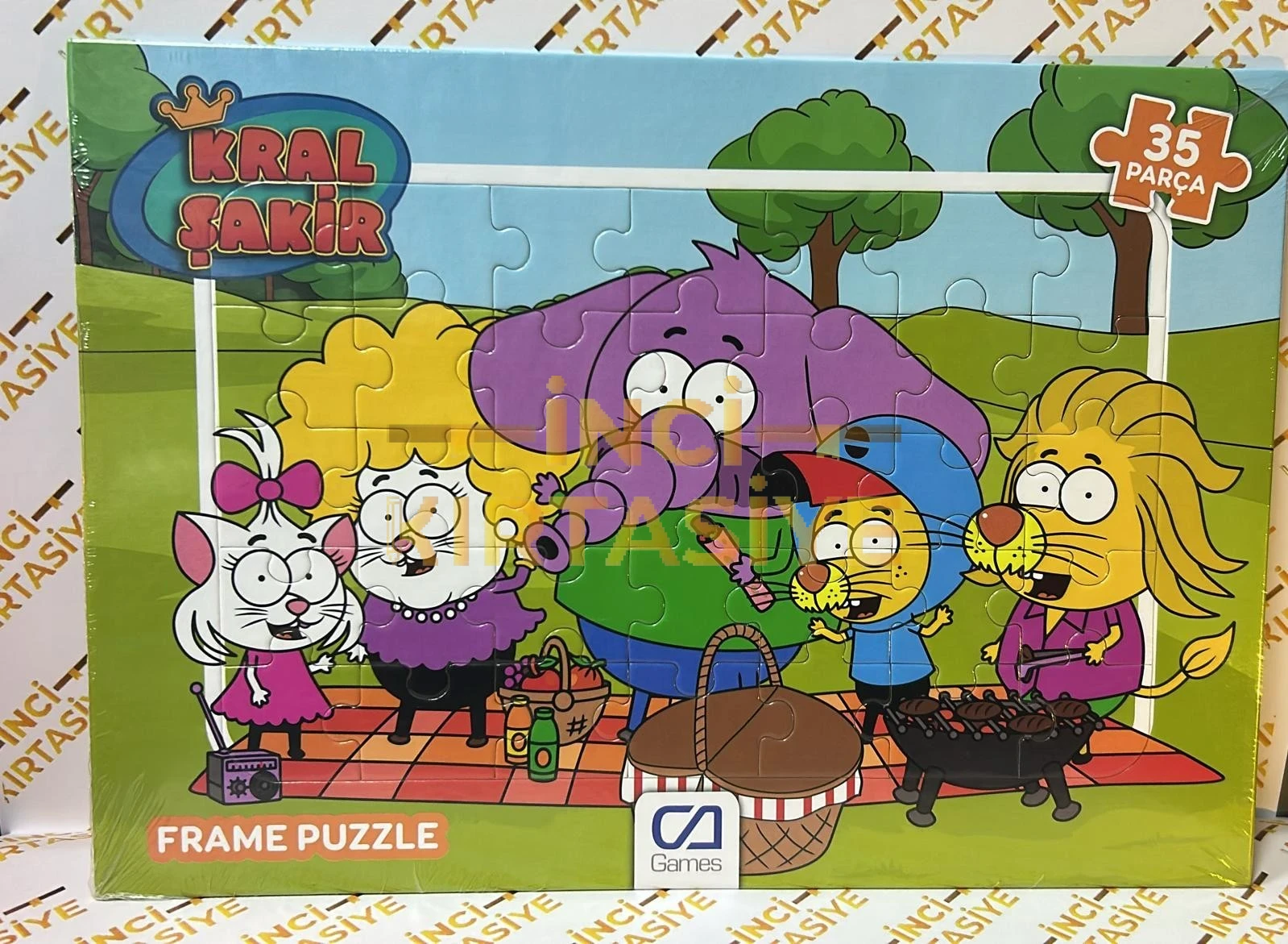 CA GAMES KRAL ŞAKİR FRAME YAPBOZ 35 PARÇA