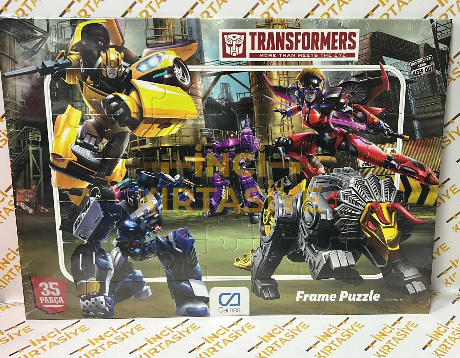 CA GAMES TRANSFORMERS FRAME YAPBOZ 35 PARÇA