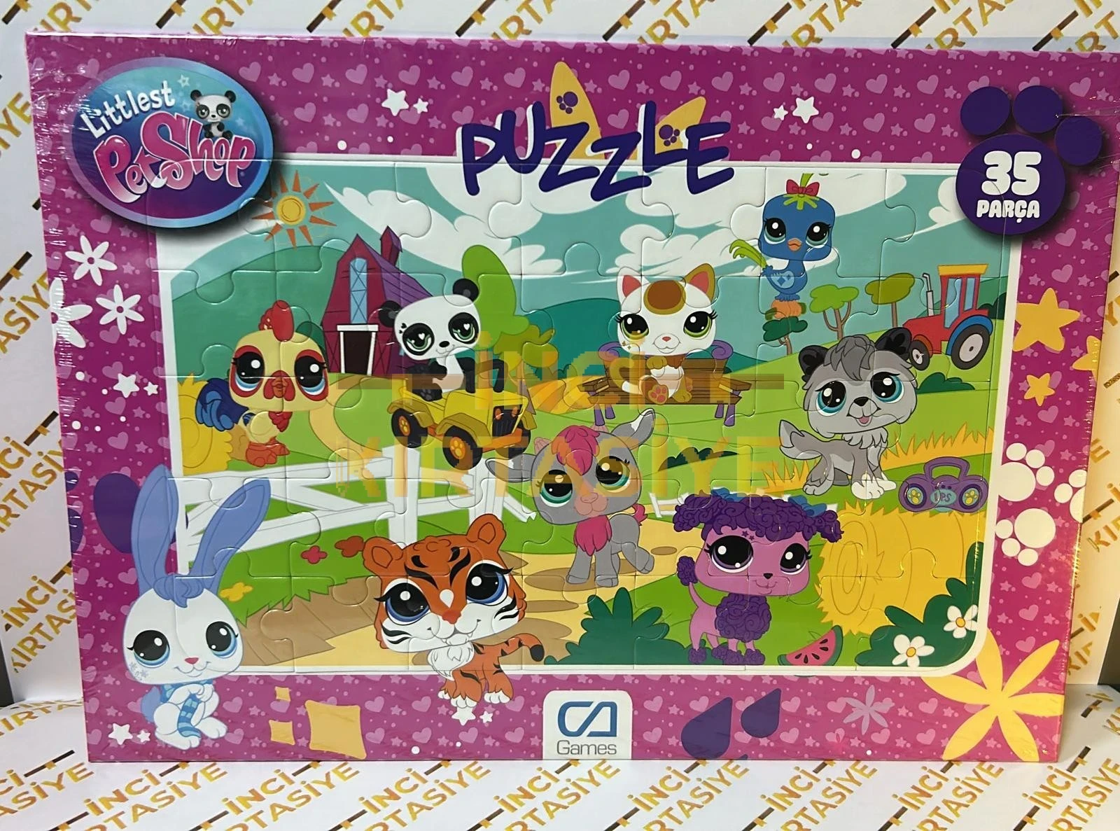 CA GAMES LİTTLE PET SHOP FRAME YAPBOZ 35 PARÇA