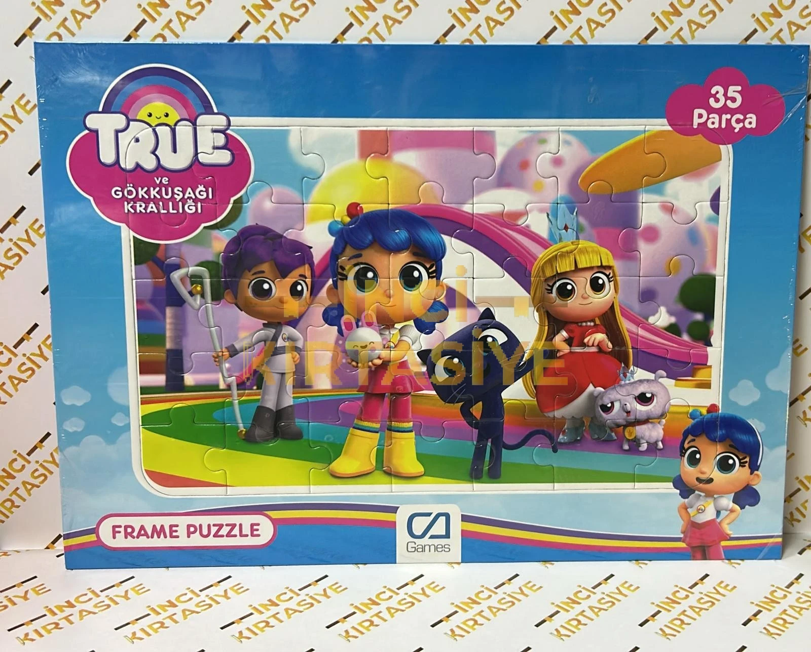 CA GAMES TRUE VE GÖKKUŞAĞI KRALLIĞI FRAME YAPBOZ 35 PARÇA