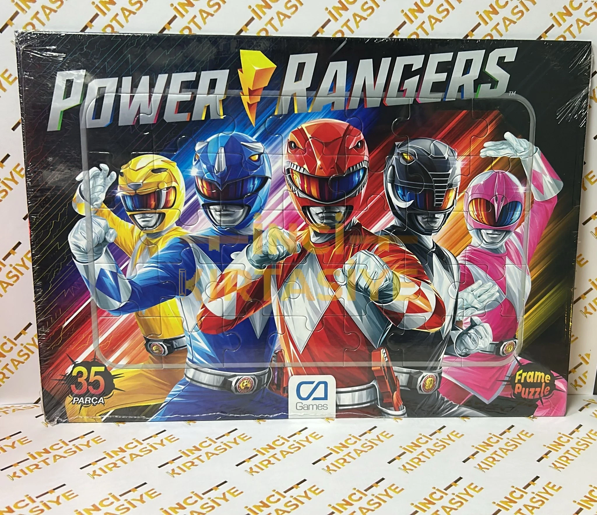 CA GAMES POWER RANGERS FRAME YAPBOZ 35 PARÇA