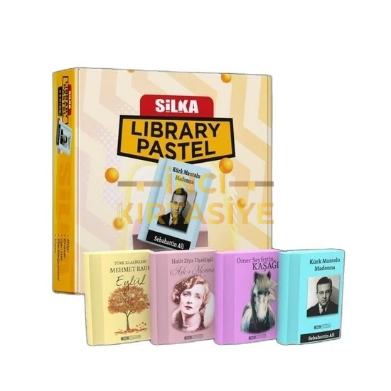 SİLKA PASTEL KİTAP SİLGİ