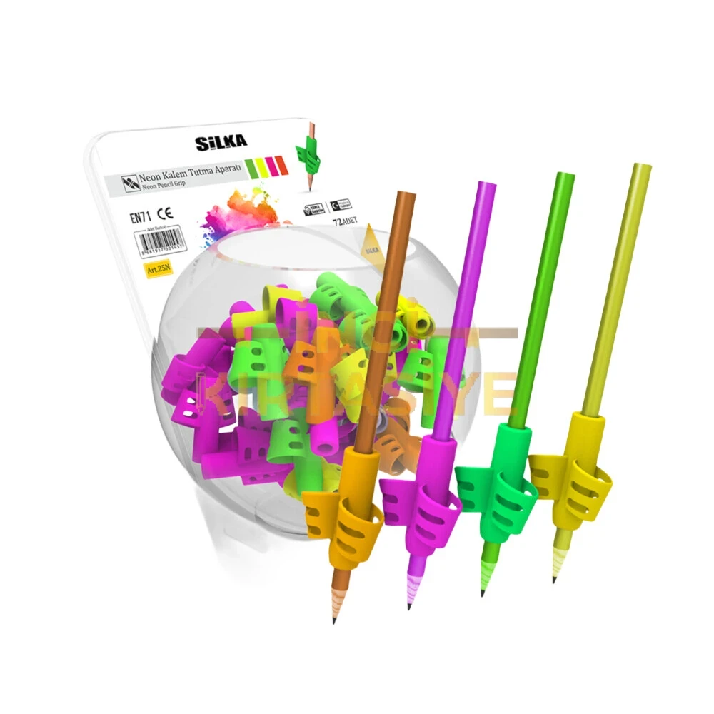 SİLKA NEON KALY KALEM TUTACAĞI - KALEM TUTMA APARATI