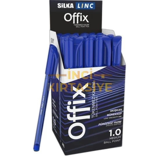 SILKA LINC “OFFIX  MAVİ TÜKENMEZ KALEM”