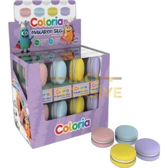 COLORİA MAKARON SİLGİ