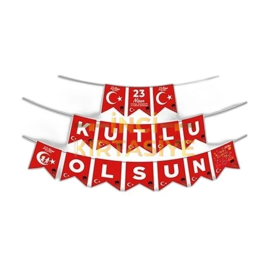 KİKA 23 NİSAN HARF AFİŞ