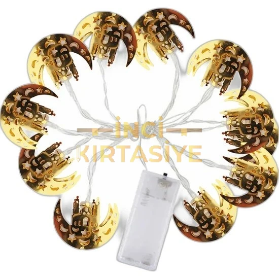 RAMAZAN TEMALI PİLLİ LED GÜN IŞIĞI 2METRE