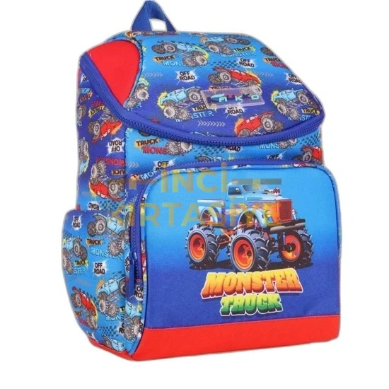KAUKKO KIDS SIRT ÇANTASI (CUBE MONSTER TRUCK) L5176