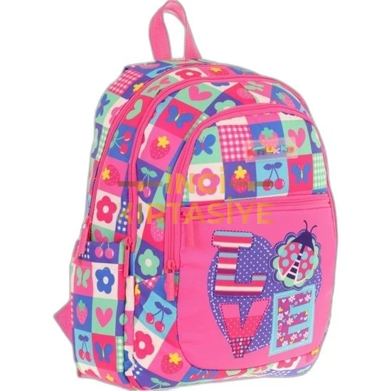 KAUKKO KIDS SIRT ÇANTASI PATERNED LOVE