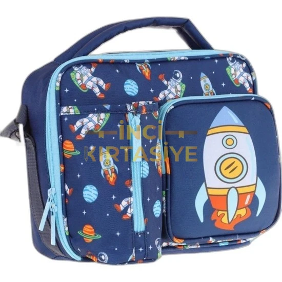KAUKKO KIDS BESLENME ÇANTASI LEATHER ASTRONAUT