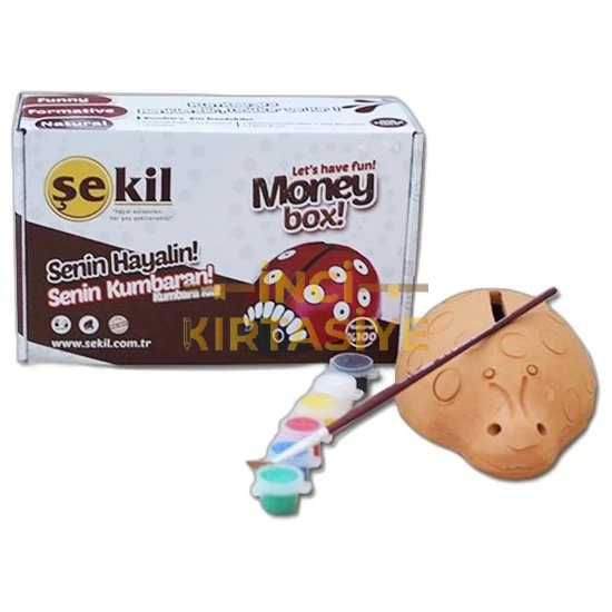 ŞEKİL KUMBARA KİTİ BOYAMA SETİ