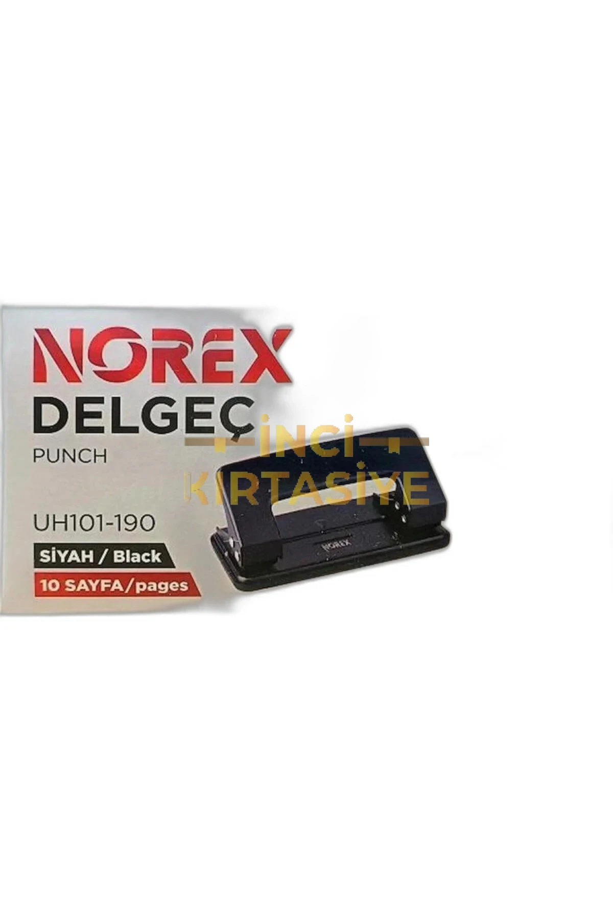 NOREX METAL DELGEÇ 10 SAYFA SİYAH
