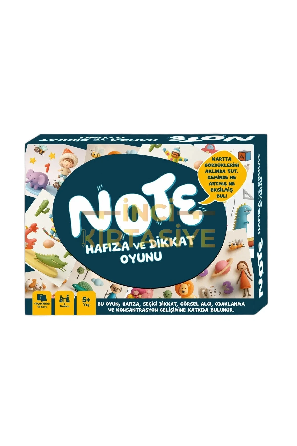 NOTE HAFIZA VE DİKKAT OYUNU