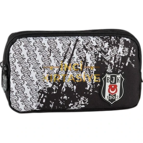 BEŞİKTAŞ GARNİ DESENLİ KALEM ÇANTASI