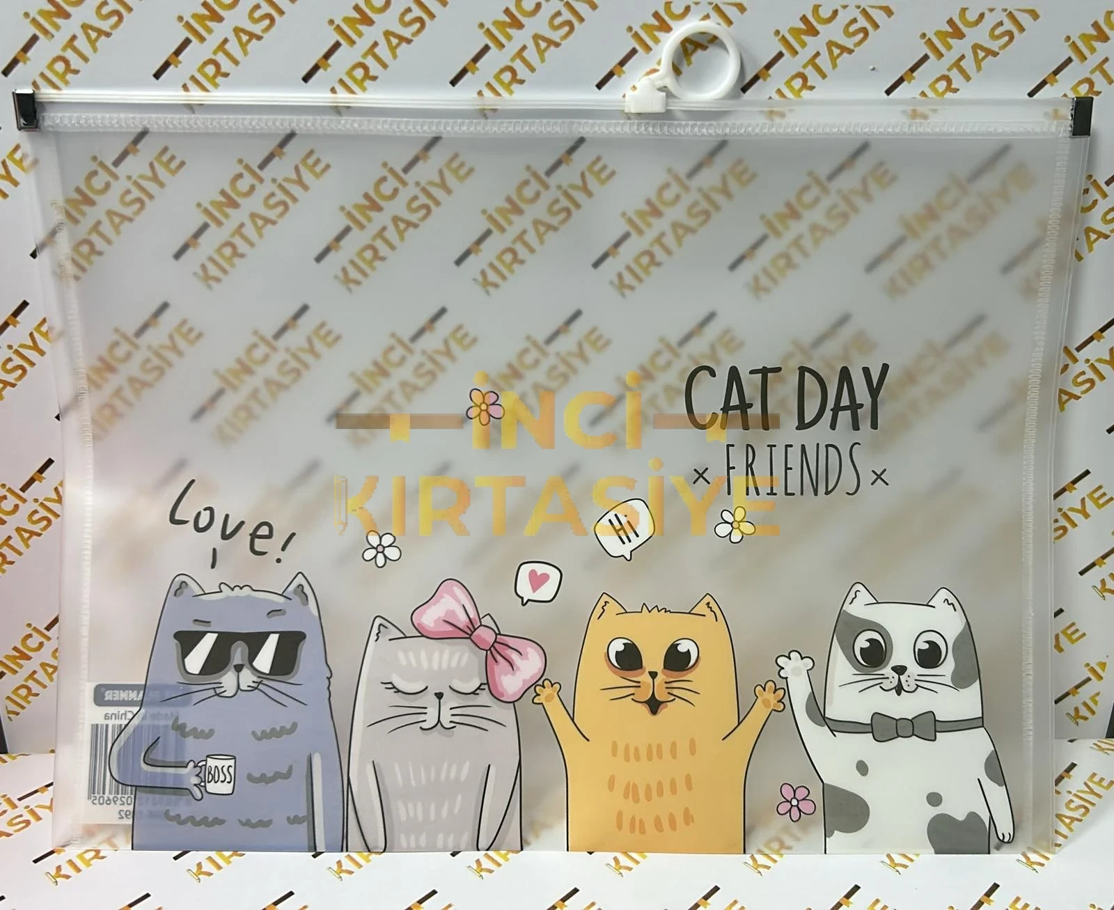 BAM CAT DAY FRİENDS KEDİ TASARIMLI DOSYA