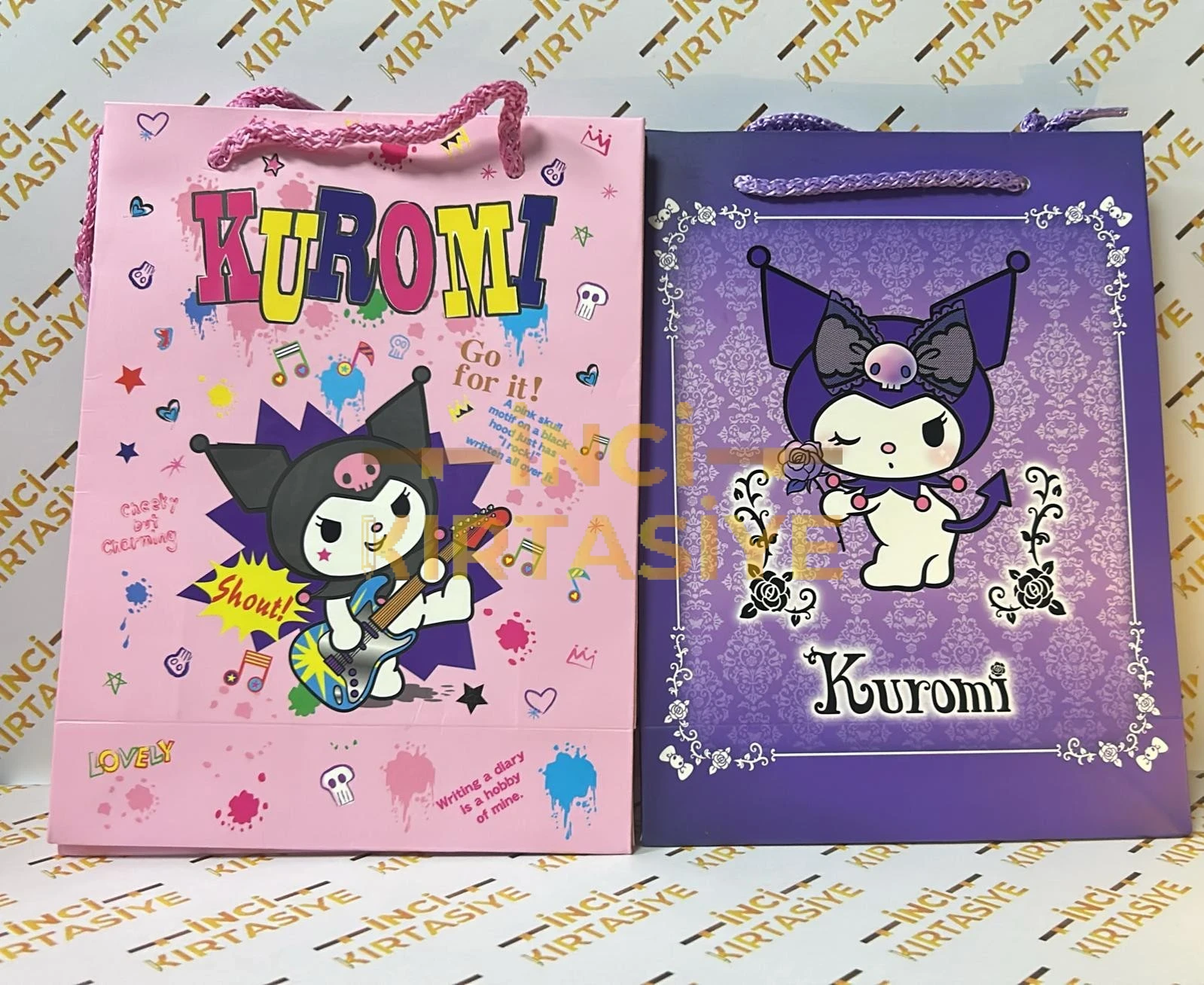 KUROMİ DİKEY KARTON ÇANTA