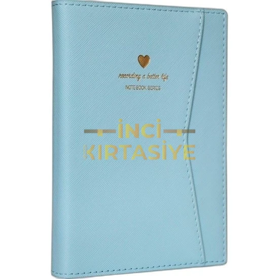 VJ GEÇMELI VE CEPLI DEFTER A5 IVORY 80 GR. 128 YP.