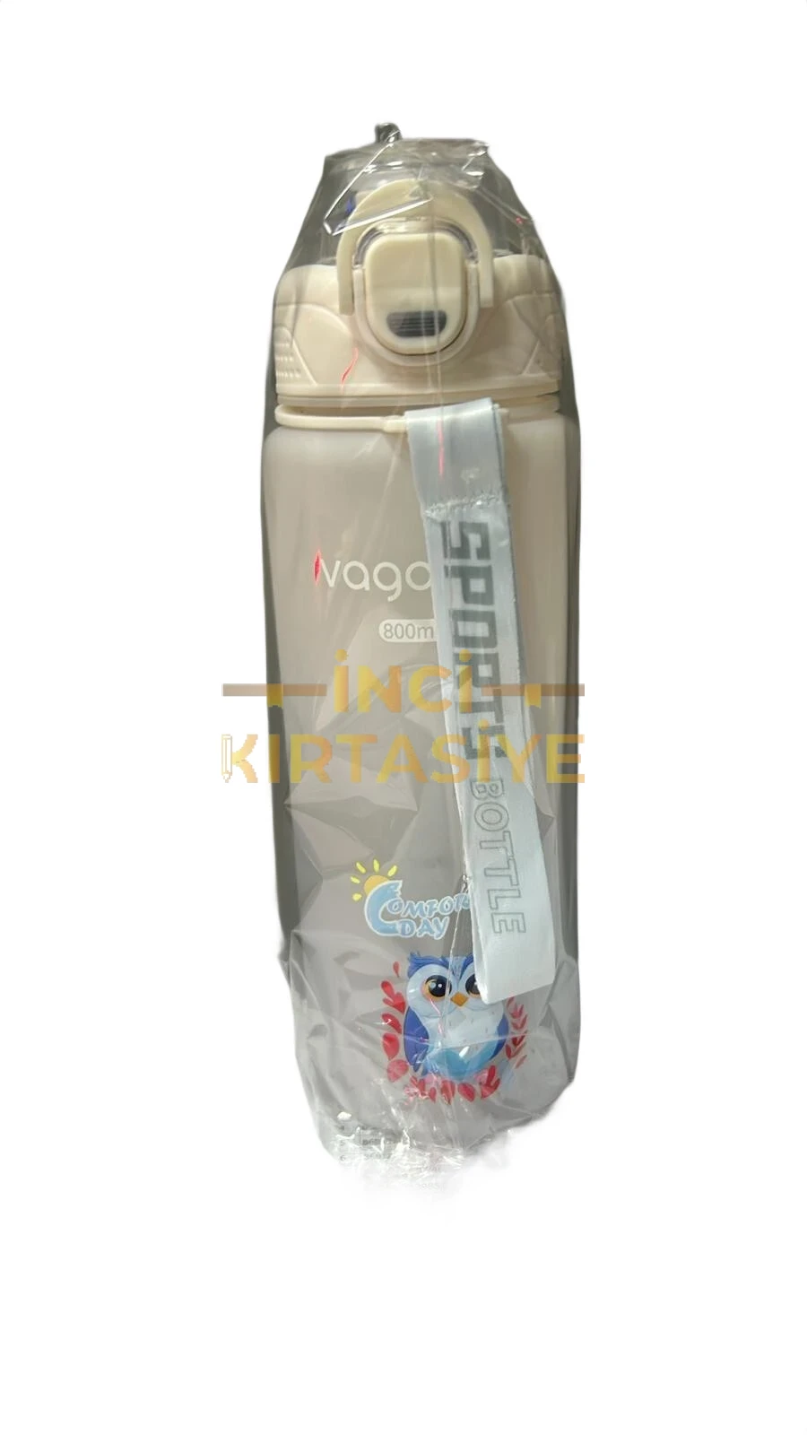 VAGONLİFE 800 ML SOFT-TOUCH SEVİMLİ HAYVAN FİGÜRLÜ BEYAZ