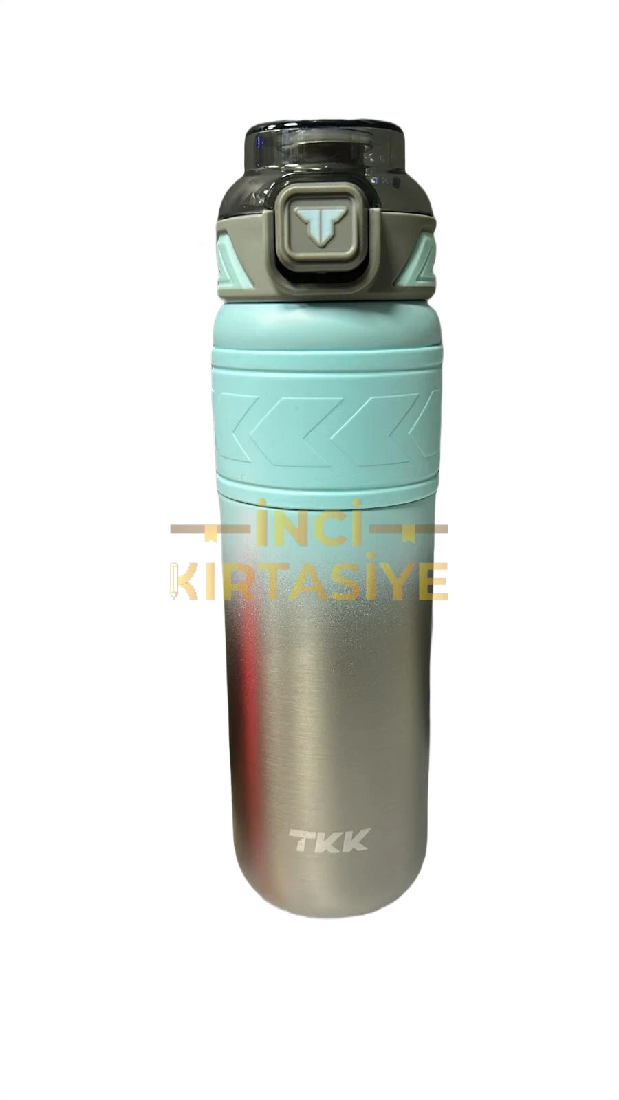 TKK 900 ML ÇELİK TERMOS MAVİ GÜMÜŞ