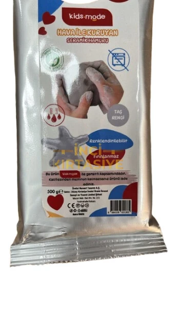 KİDS MODE SERAMİK KİLİ 500GR TAŞ RENGİ