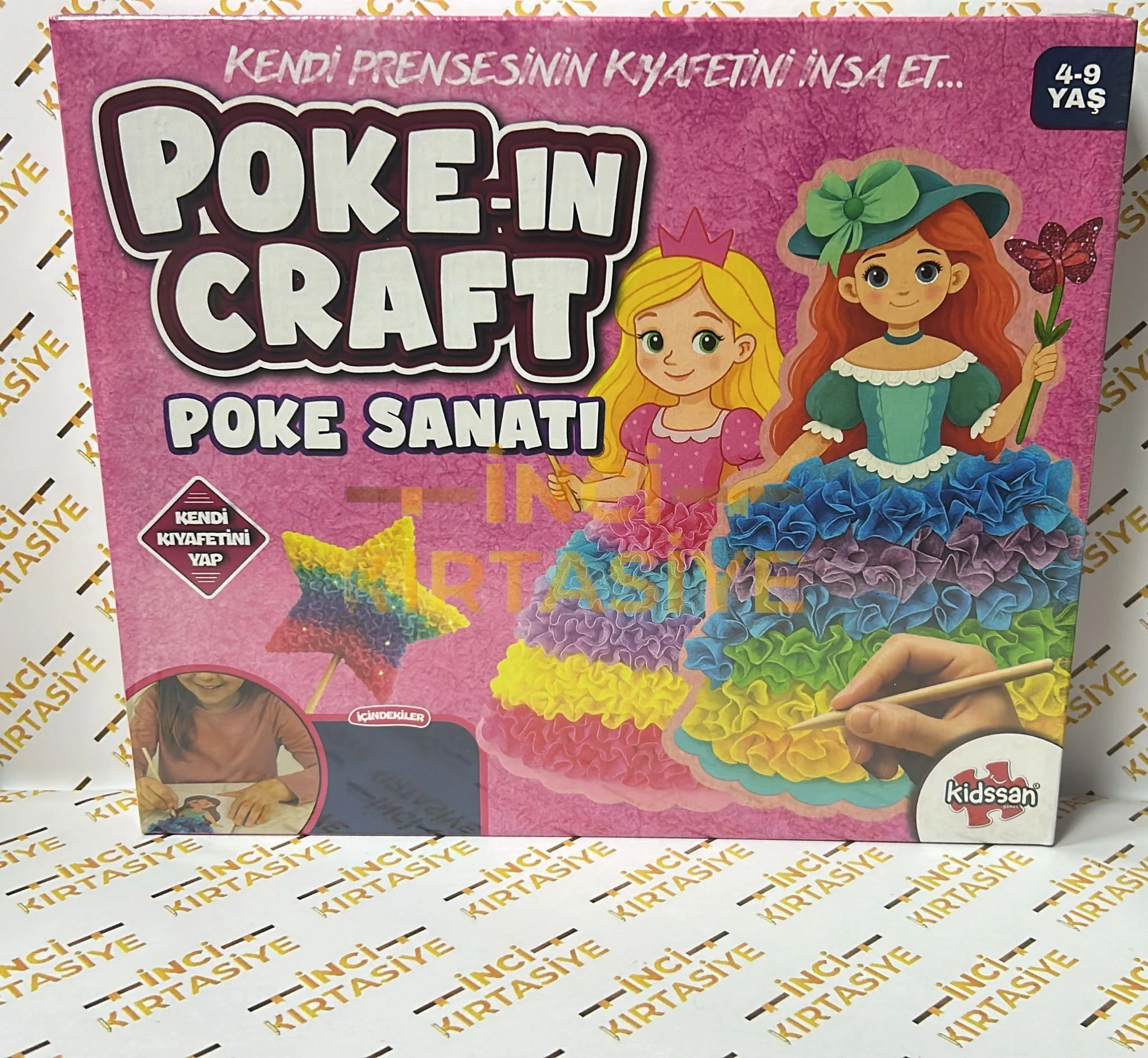 POKE SANATI - KENDİ PRENSESİNİN KIYAFETİNİ İNŞA ET