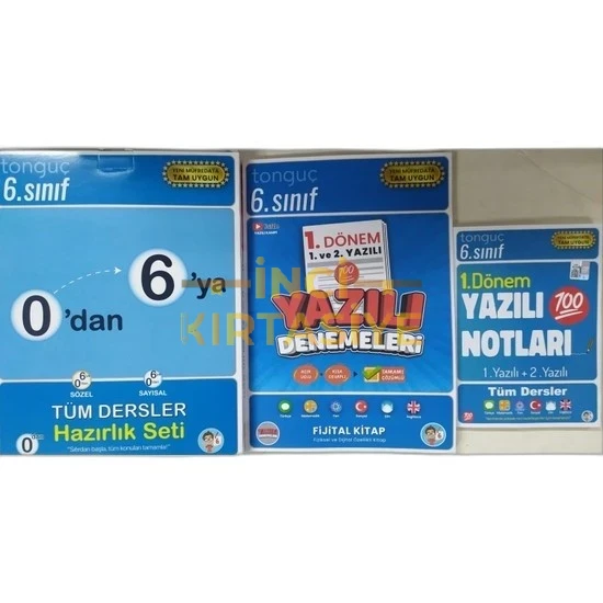 0'DAN 6'YA KONU ANLATIMLI SORU BANKASI SETI