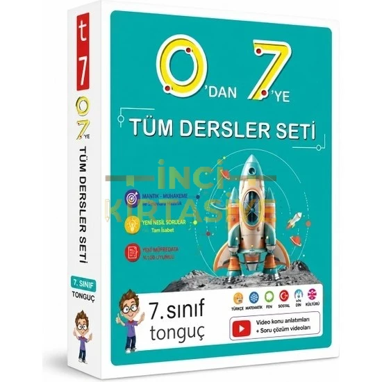 TONGUÇ 0'DAN 7'YE KONU ANLATIMLI SORU BANKASI SETİ