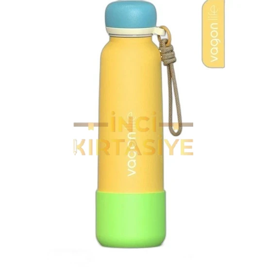 VAGONLİFE SARI ÇELİK TERMOS 750ML