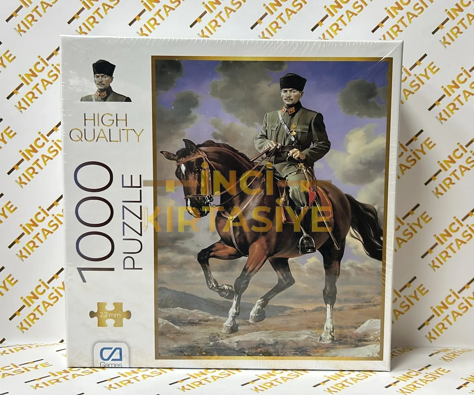 CA GAMES ATATÜRK VE SAKARYA YAPBOZ 1000 PARÇA 48*68