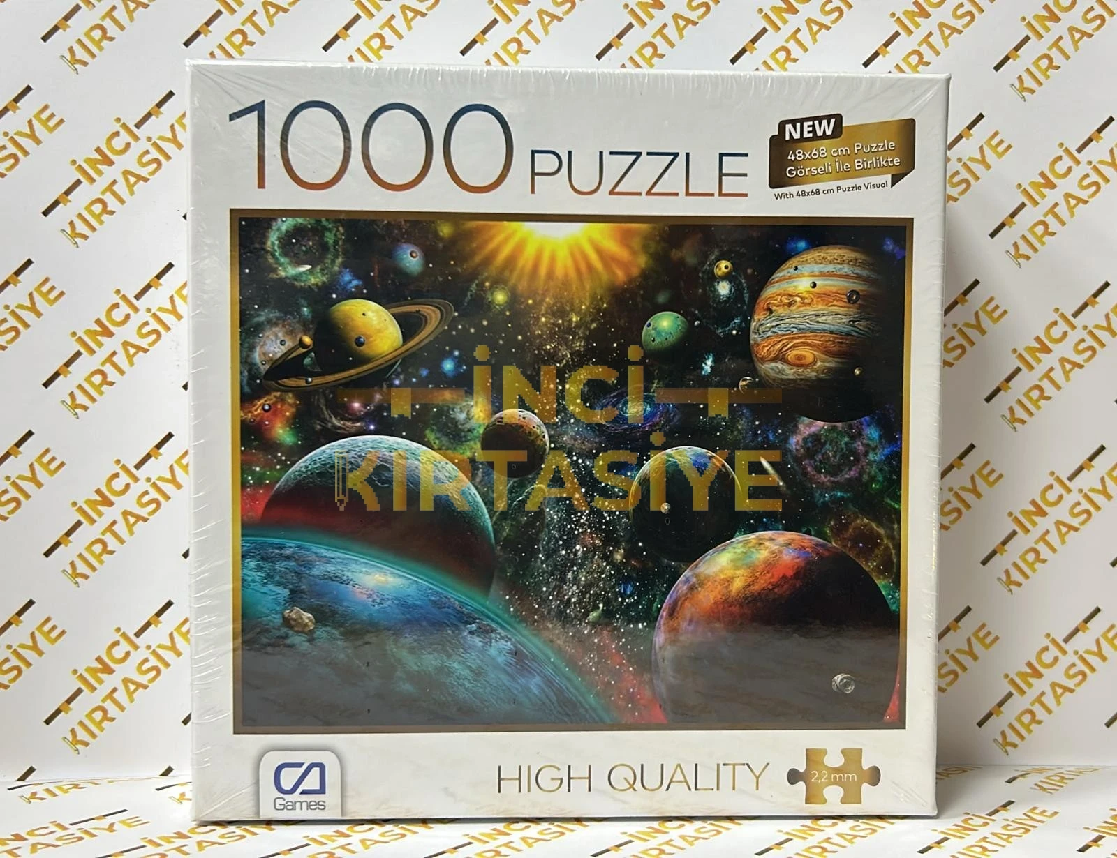 CA GAMES GEZEGENLER GÖRSELLİ YAPBOZ 1000 PARÇA 48*68