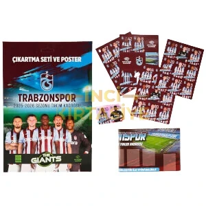 TRABZONSPOR THE GİANTS ÇIKARTMA SETİ VE POSTER 2025-2026