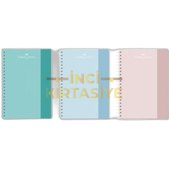 FABER CASTELL PP SOFT.  80 YAP ÇİZGİLİ DEFTER