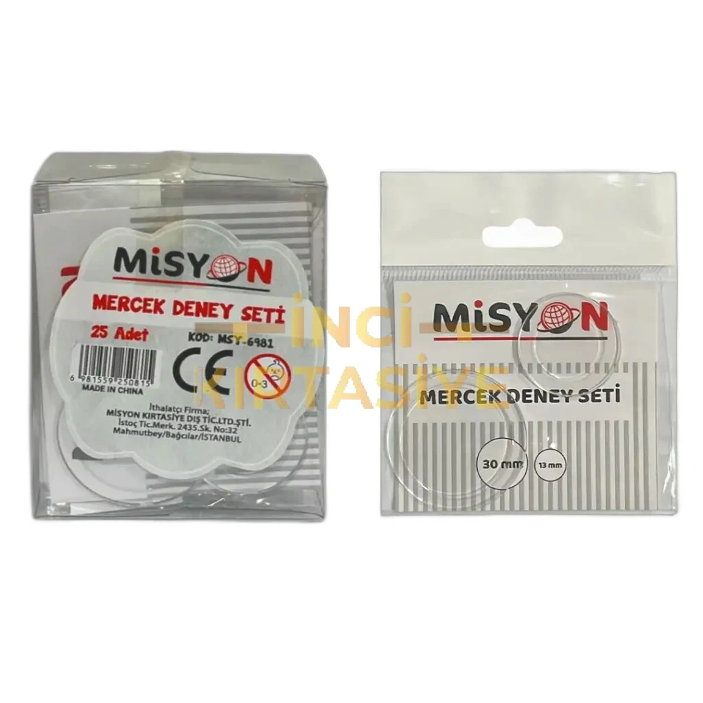 MİSYON MERCEK DENEY SETİ
