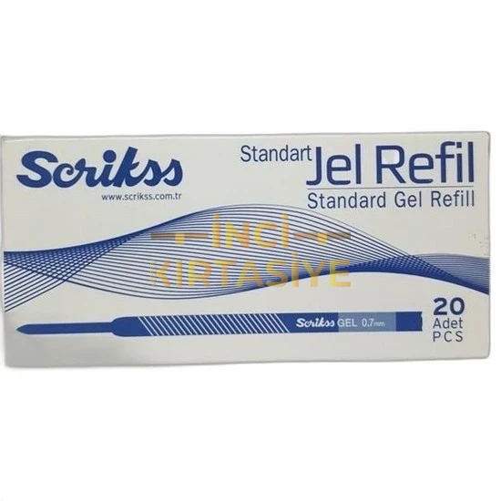 SCRİKSS JEL REFİL MAVİ 0,7MM