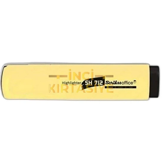 SCRİKSS SH712 İŞARETLEME KALEMİ PASTEL SARI