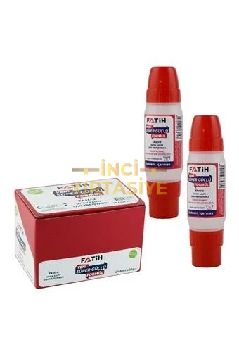FATIH 30 ML ÇIFT UÇLU ŞEFFAF SIVI YAPIŞTIRICI SOLVENTSIZ