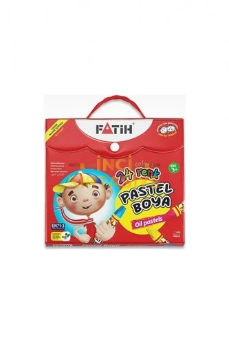 FATİH PASTEL BOYA 24 RENK KİNG SİZE