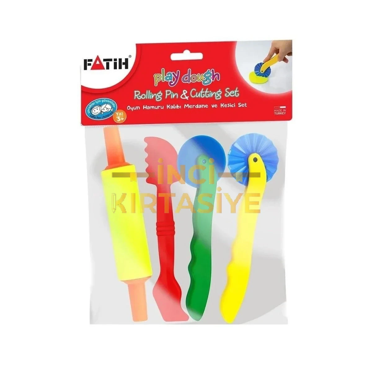 FATİH OYUN HAMURU KALIBI MERDANE VE KESİCİ SET