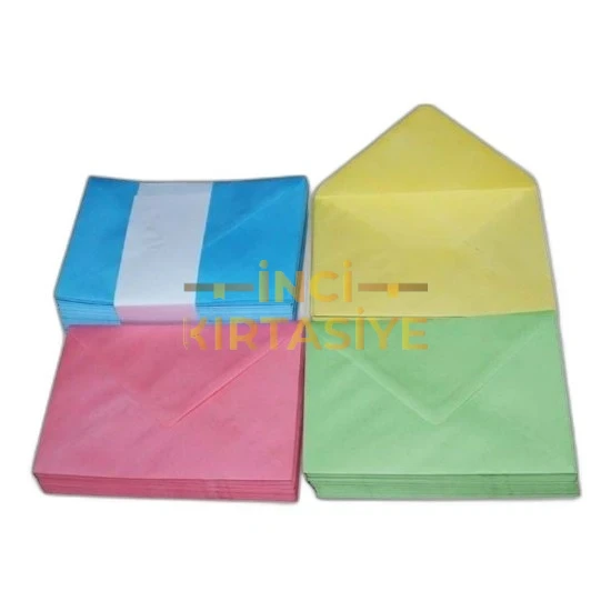 OYAL 7*9 80GR PEMBE 25Lİ DAVETİYE ZARFI