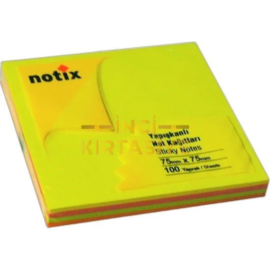 NOTİX 4 RENK NEON YAPIŞKANLI NOTLUK