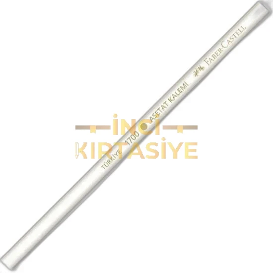 FABER-CASTELL ASETAT BOYA KALEMİ BEYAZ (STOKLARLA SINIRLIDIR)