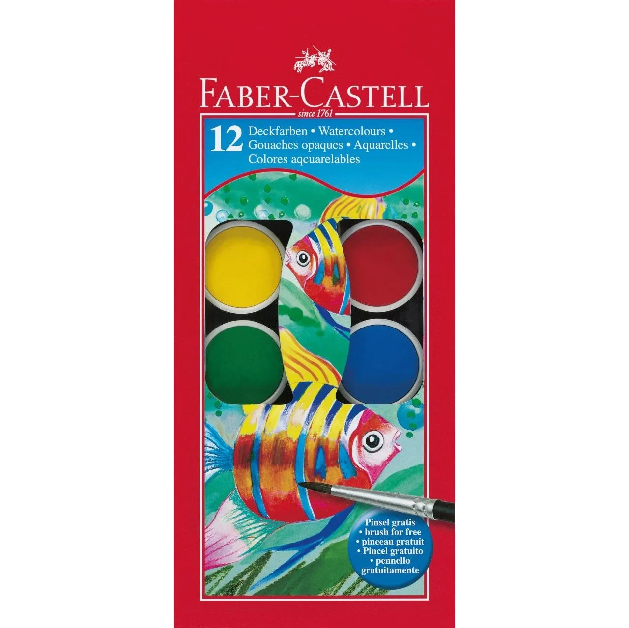 FABER CASTELL SULUBOYA 12Lİ KÜÇÜK